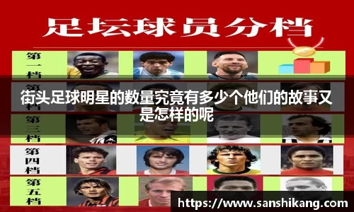 街头足球明星的数量究竟有多少个他们的故事又是怎样的呢